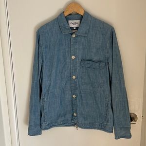 Corridor Washed Chambray Service Jacket - Small - Denim